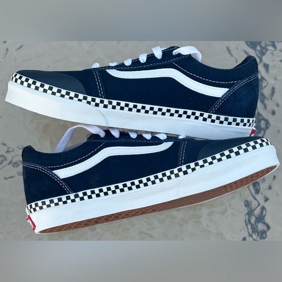 Checkerboard Vans Brand New Size 5Y Women’s Size 6.5 Men’s Size 5 - Picture 7 of 12